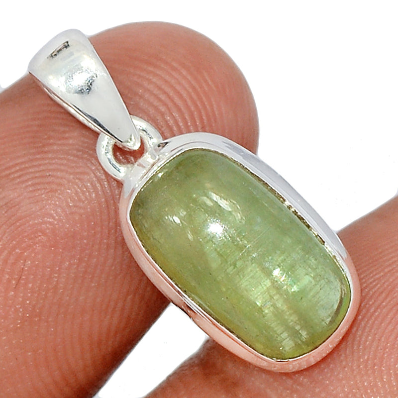 1" Green Kyanite Cabochon Pendants - GKCP264