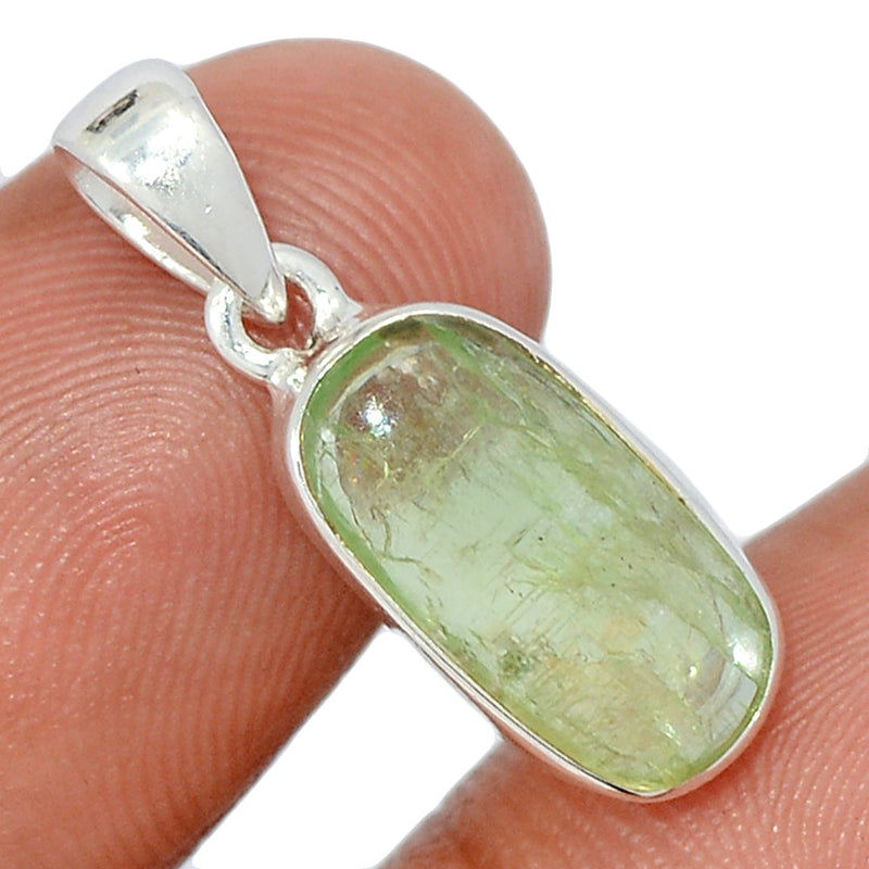 1" Green Kyanite Cabochon Pendants - GKCP266