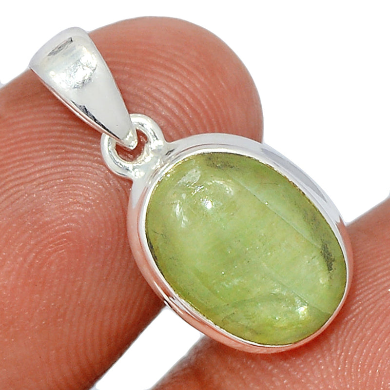 1" Green Kyanite Cabochon Pendants - GKCP273