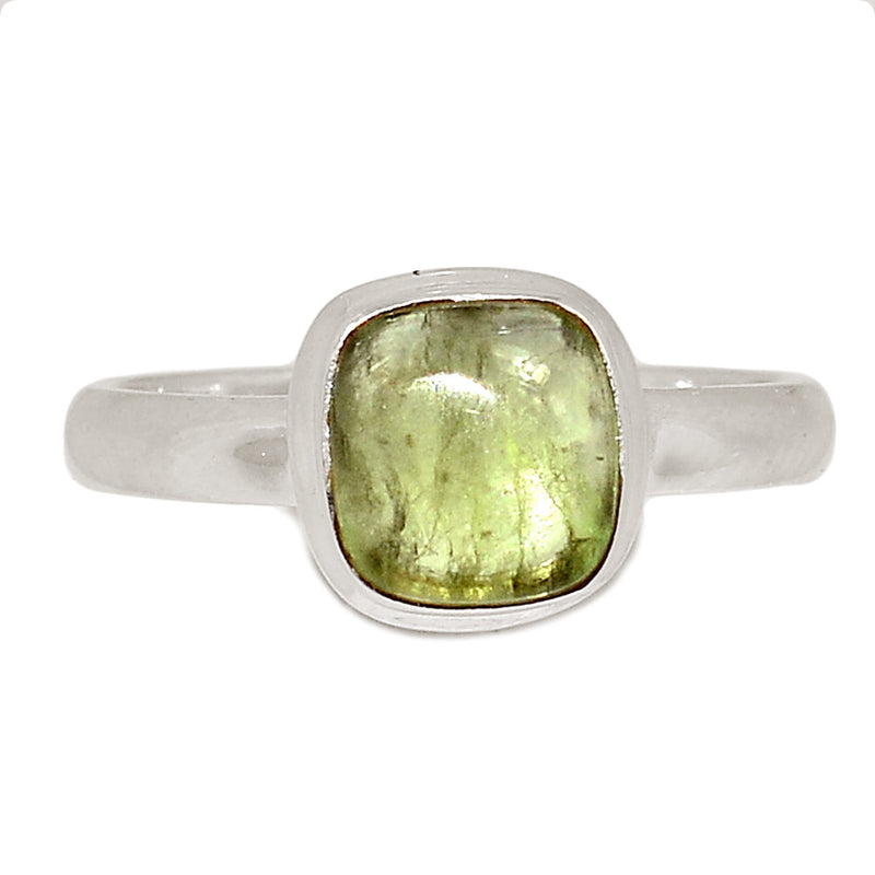 Green Kyanite Cabochon Ring - GKCR268