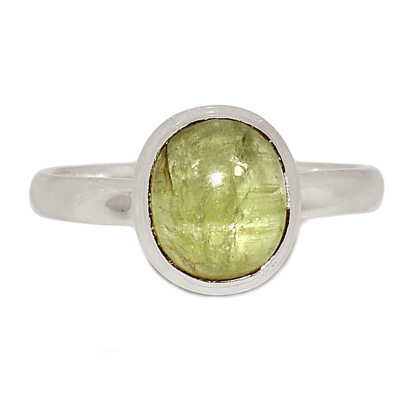 Green Kyanite Cabochon Ring - GKCR270