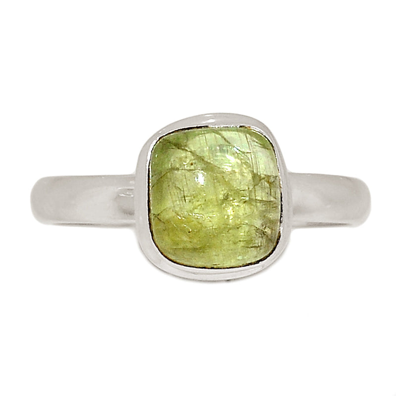 Green Kyanite Cabochon Ring - GKCR276