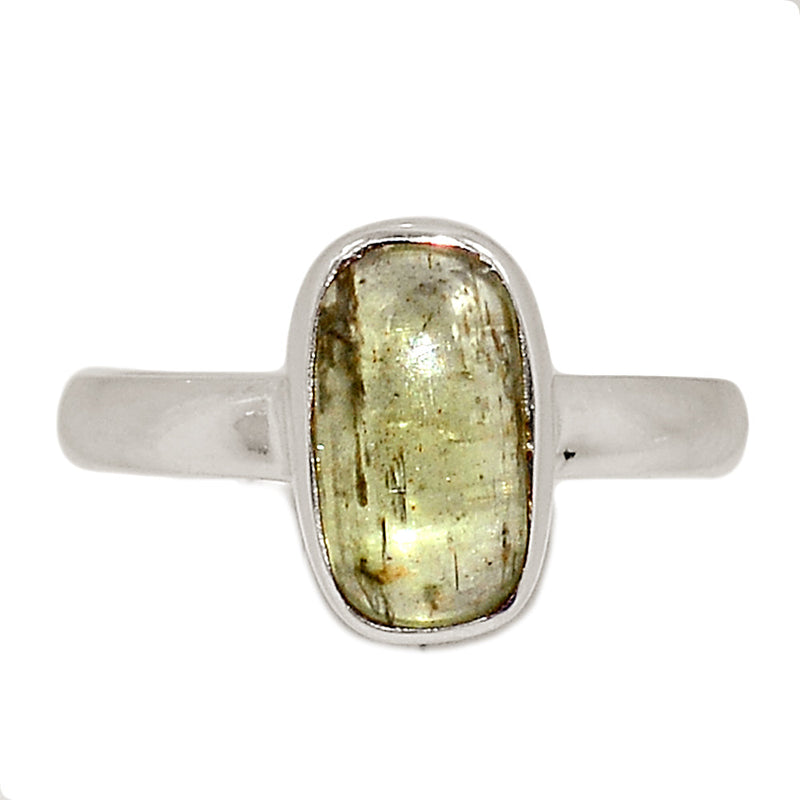 Green Kyanite Cabochon Ring - GKCR282