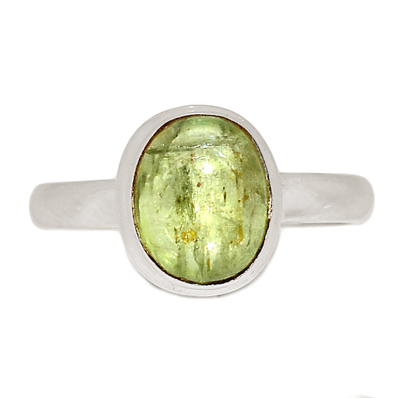 Green Kyanite Cabochon Ring - GKCR296