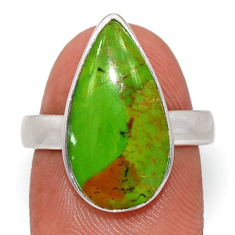 Green Mohave Turquoise Ring - GMTR849