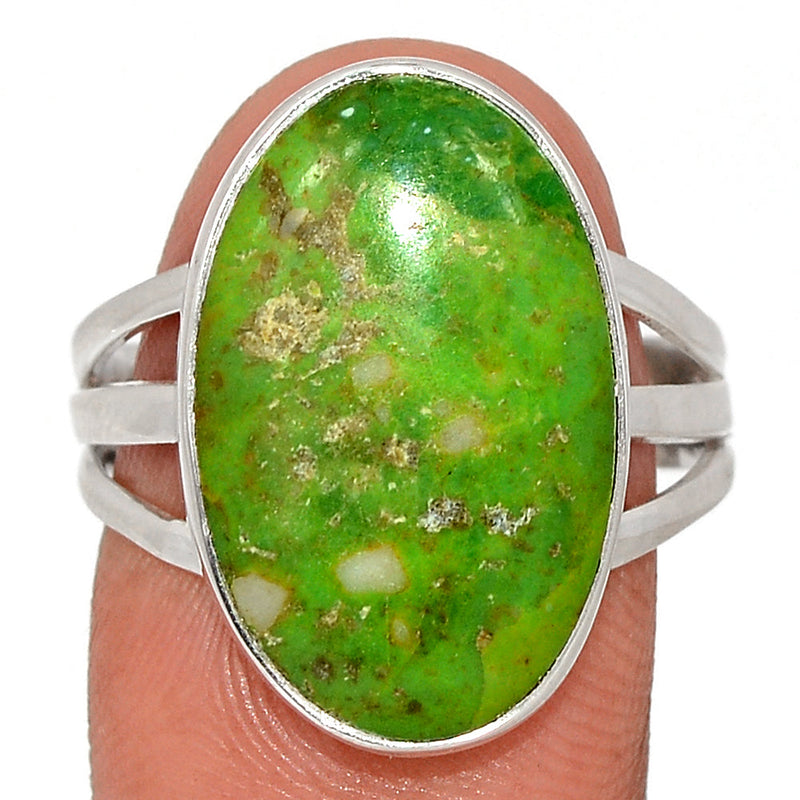 Green Mohave Turquoise Ring - GMTR852