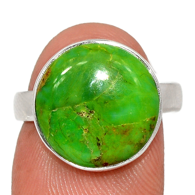 Green Mohave Turquoise Ring - GMTR855