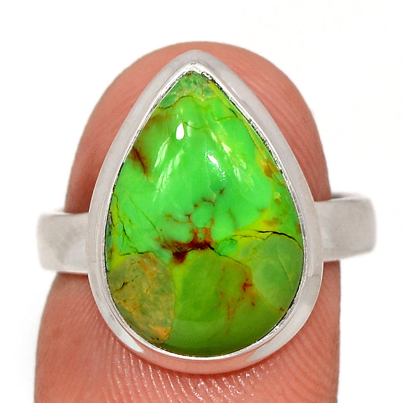 Green Mohave Turquoise Ring - GMTR860