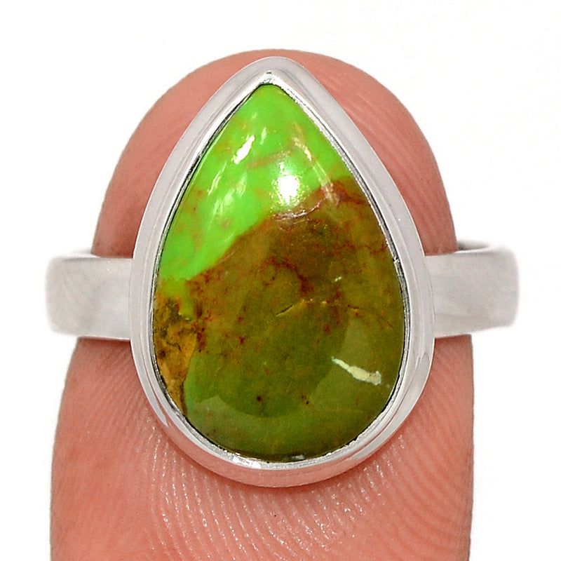 Green Mohave Turquoise Ring - GMTR866