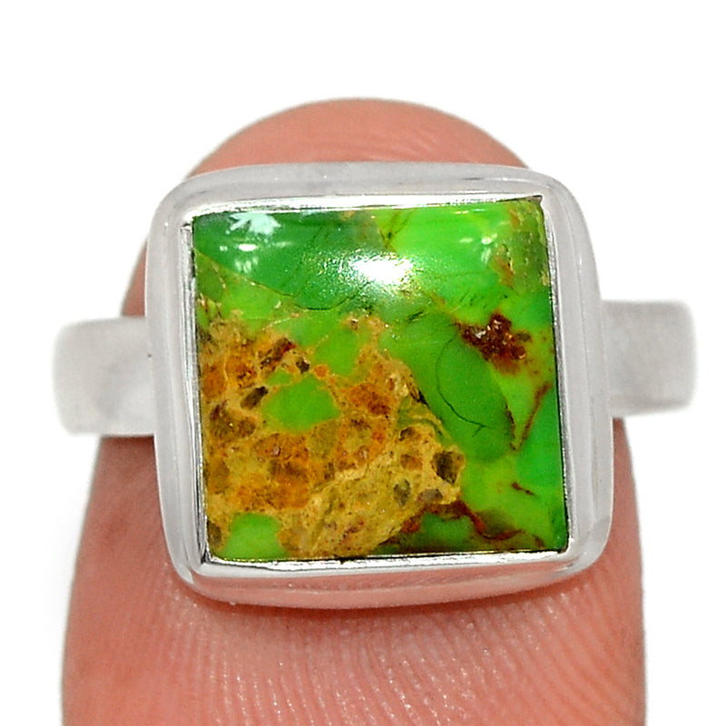 Green Mohave Turquoise Ring - GMTR873