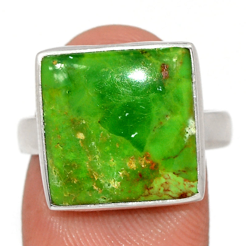 Green Mohave Turquoise Ring - GMTR874