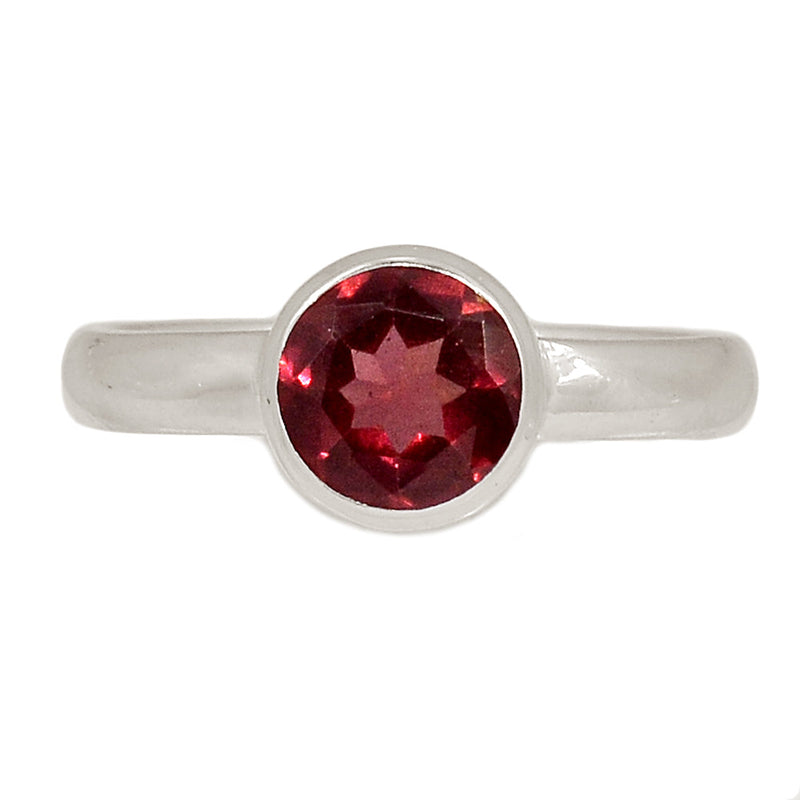 Garnet Faceted Ring - GNFR1250