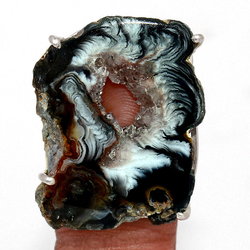 Claw - Oco Geode Druzy Ring - GODR421