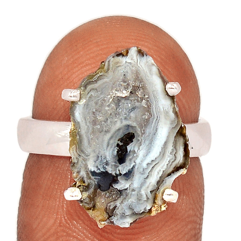 Claw - Oco Geode Druzy Ring - GODR423