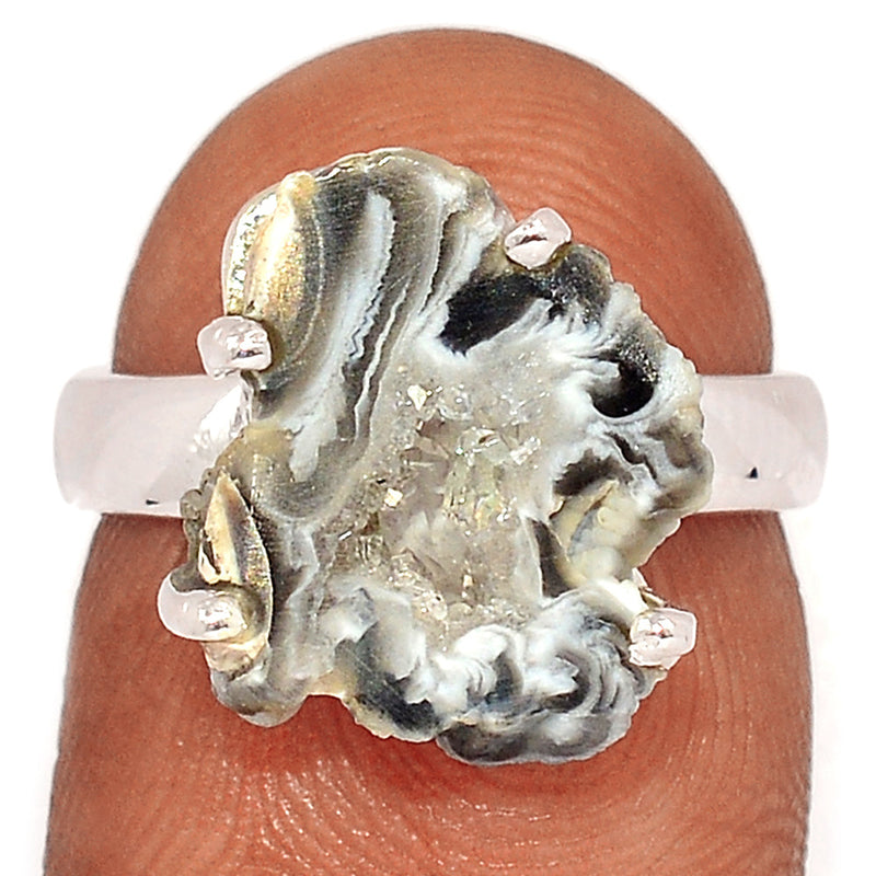 Claw - Oco Geode Druzy Ring - GODR424