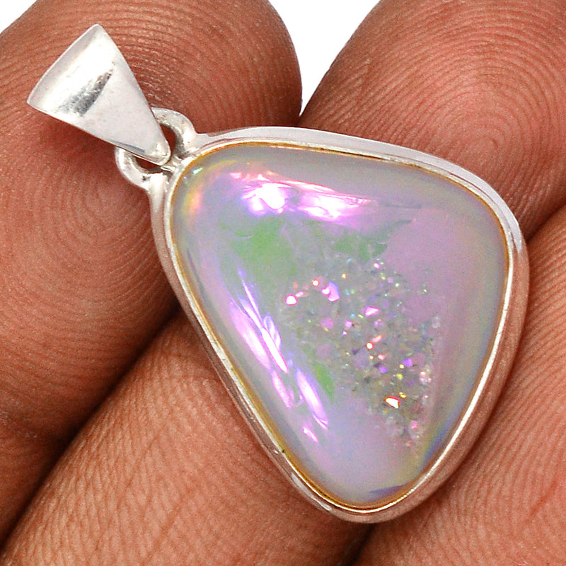 1.2" Angel Aura Druzy Pendants - GPWP617