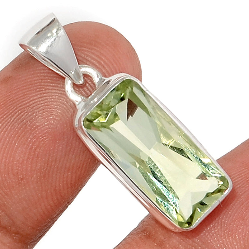 1.2" Green Amethyst Pendants - GRAP2041