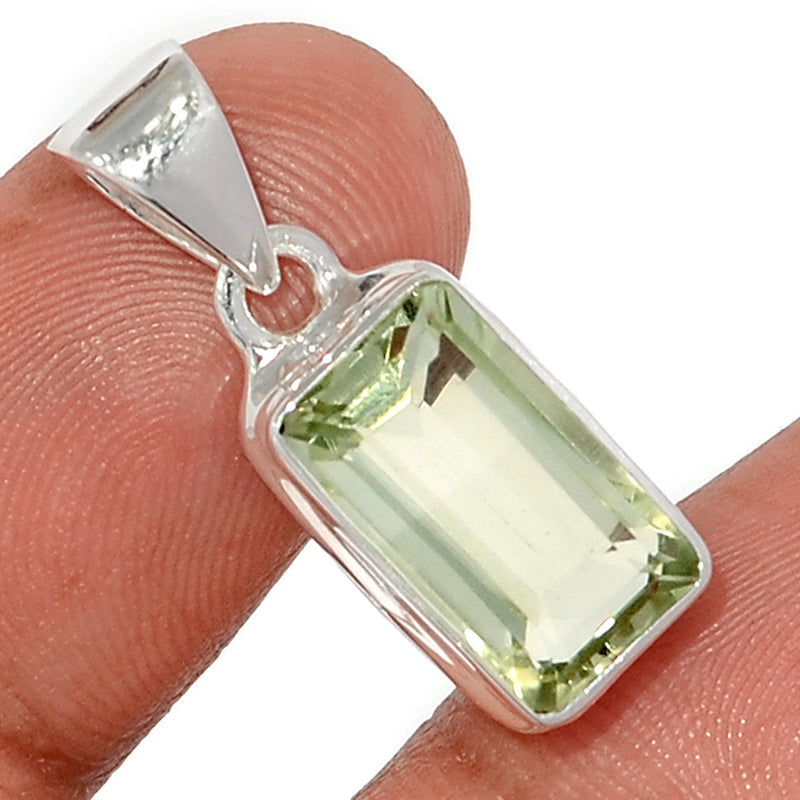 1.1" Green Amethyst Pendants - GRAP2045