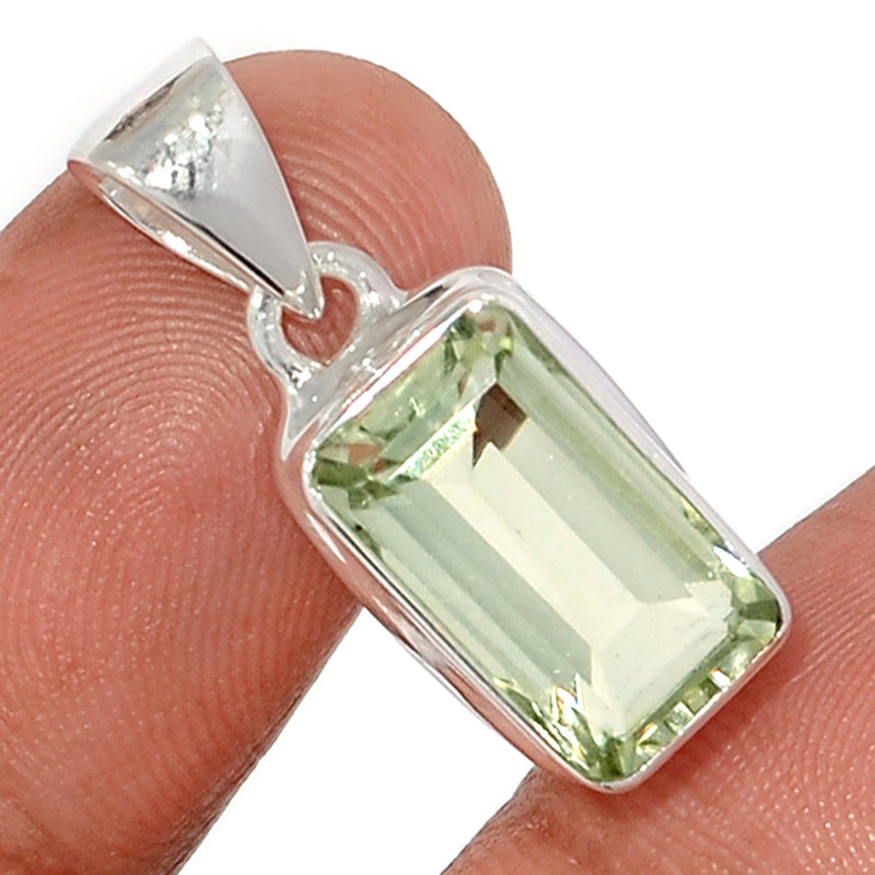 1" Green Amethyst Pendants - GRAP2048