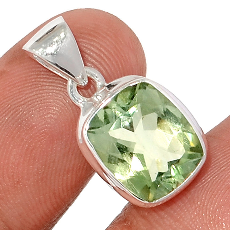 1" Green Amethyst Pendants - GRAP2050