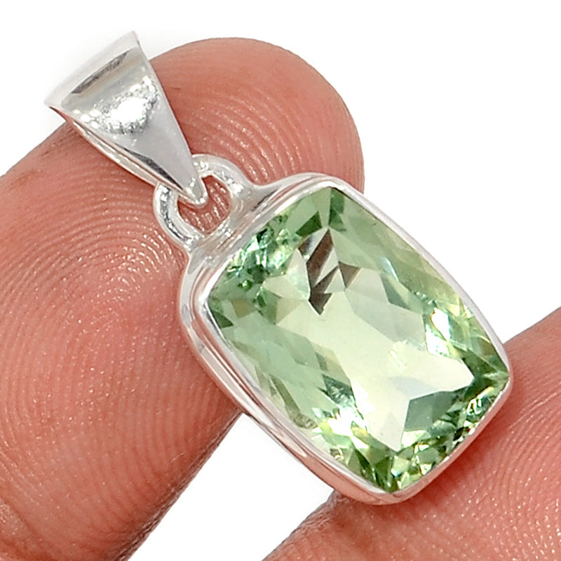 1" Green Amethyst Pendants - GRAP2057