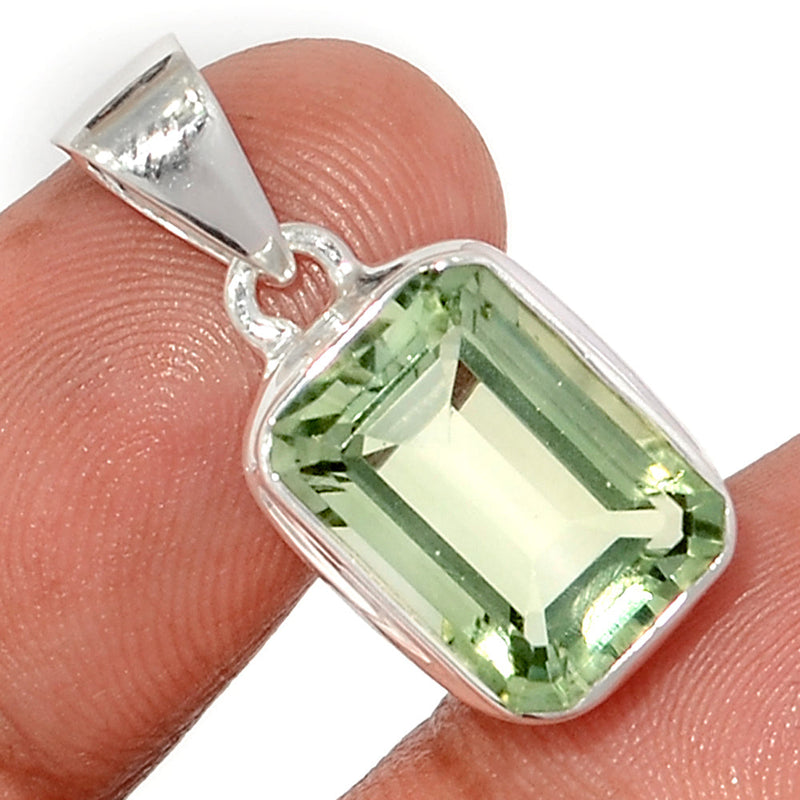 1.1" Green Amethyst Pendants - GRAP2061