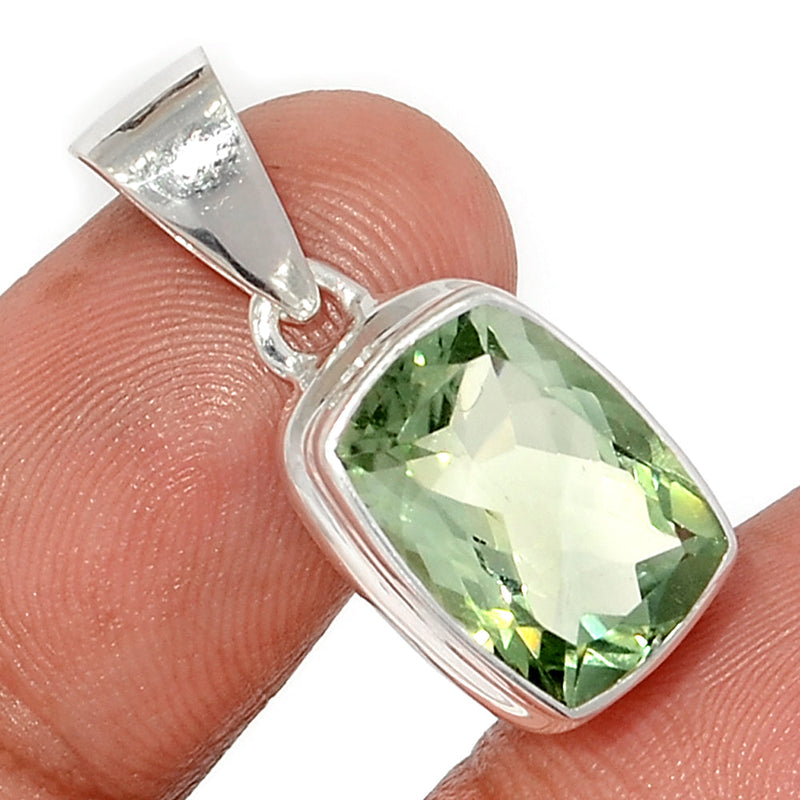 1.1" Green Amethyst Pendants - GRAP2062