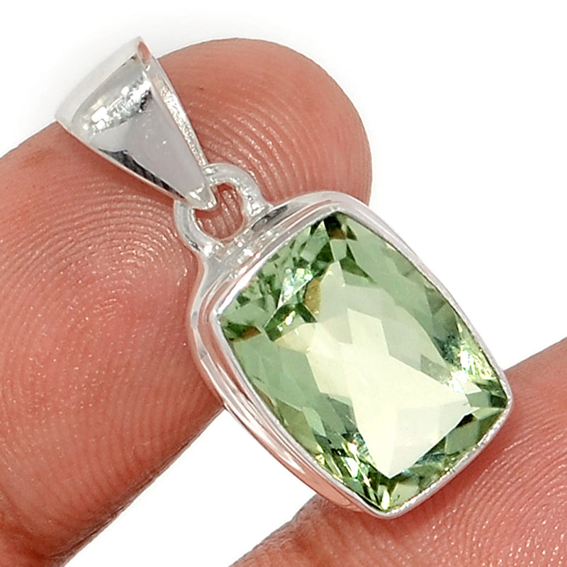 1" Green Amethyst Pendants - GRAP2063