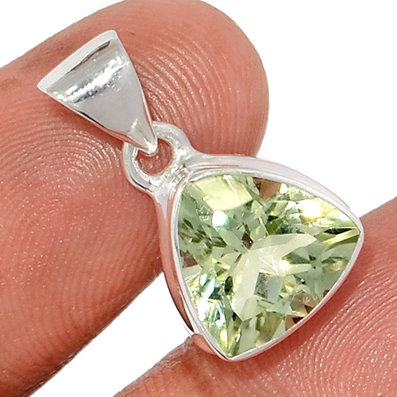 0.8" Green Amethyst Pendants - GRAP2066