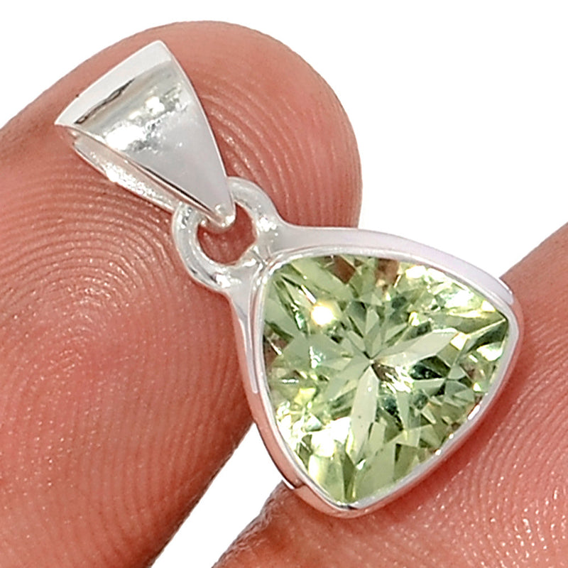 0.8" Green Amethyst Pendants - GRAP2073