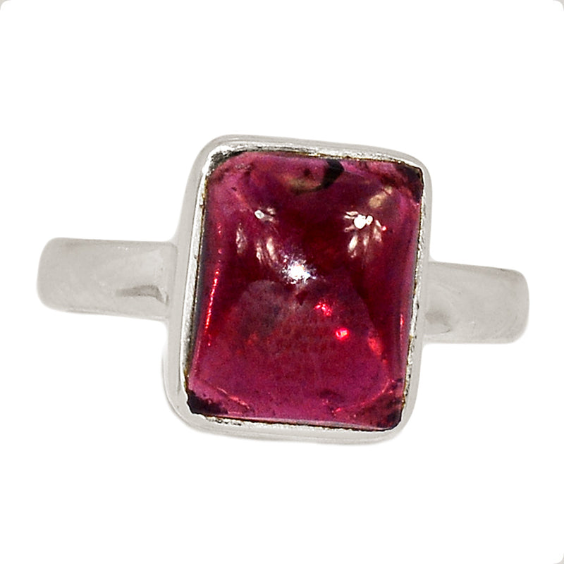 Garnet Cabochon Ring - GRCR965