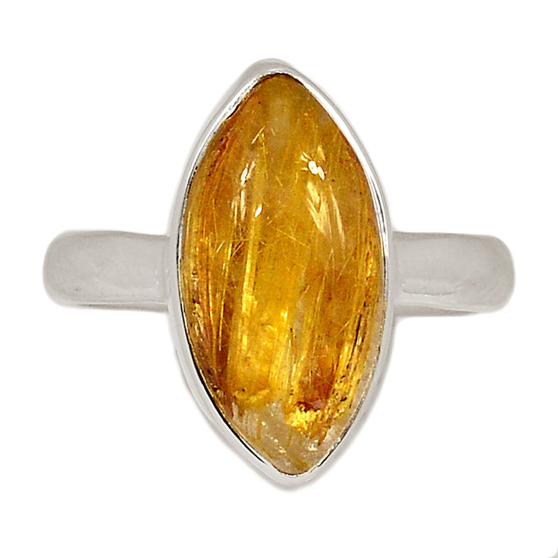 Golden Rutile Ring - GRUR1519