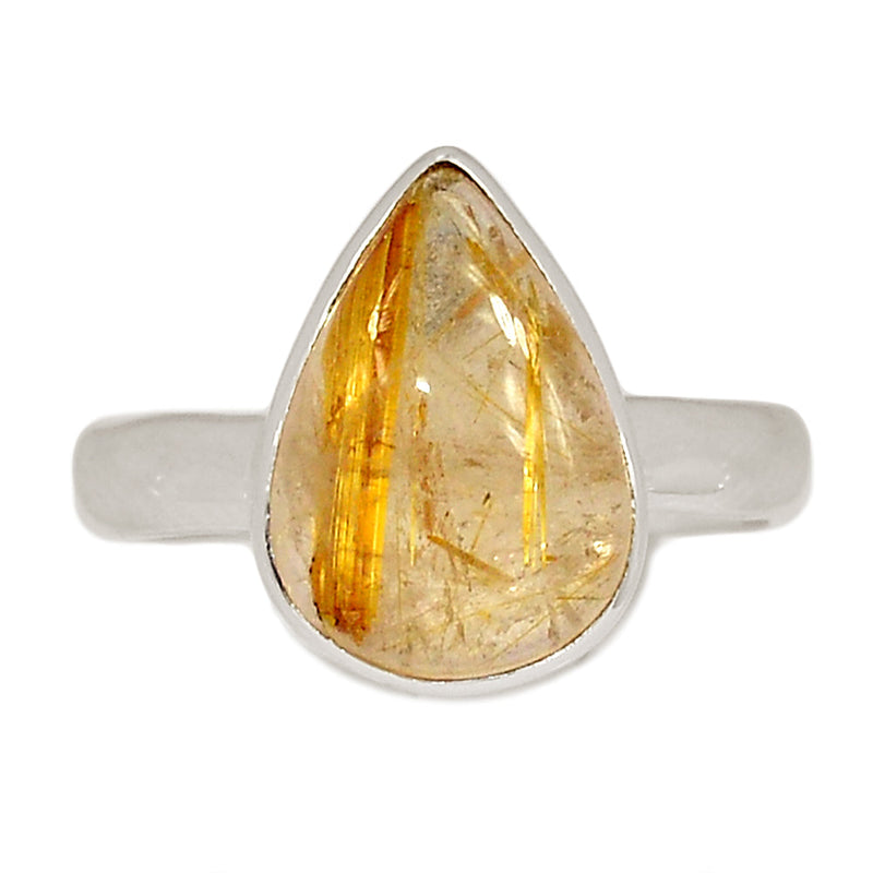 Golden Rutile Ring - GRUR1558