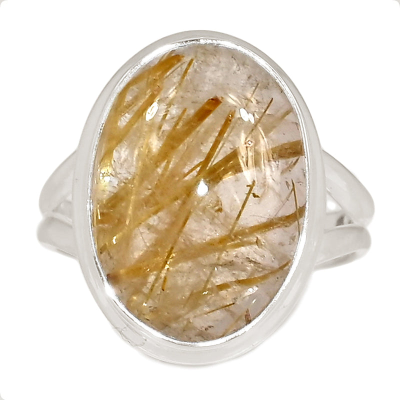 Golden Rutile Ring - GRUR1639