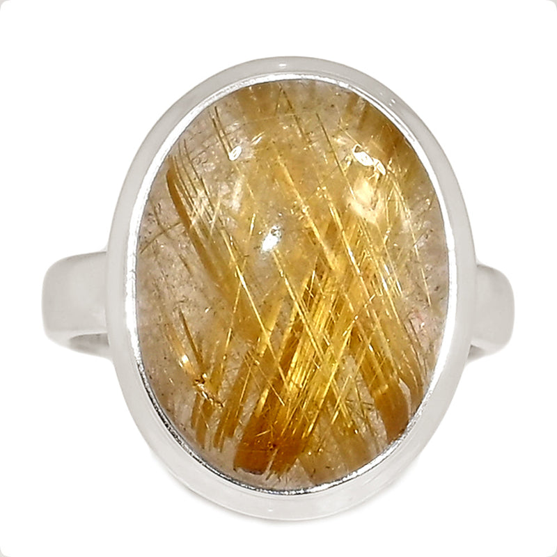 Golden Rutile Ring - GRUR1641