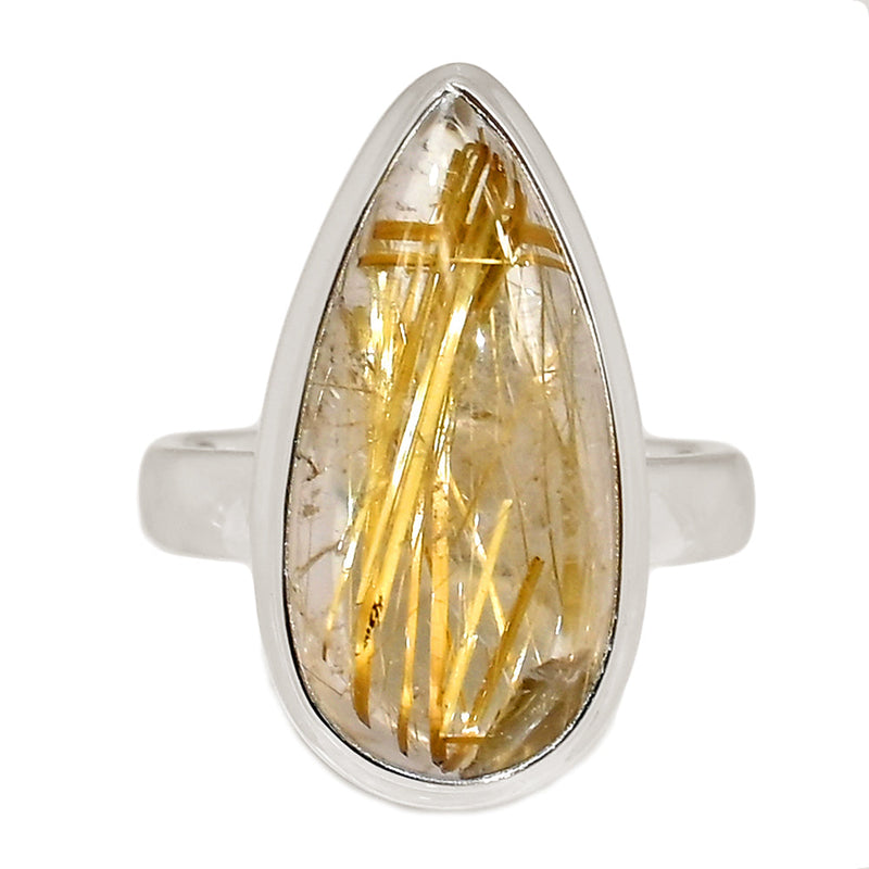 Golden Rutile Ring - GRUR1645