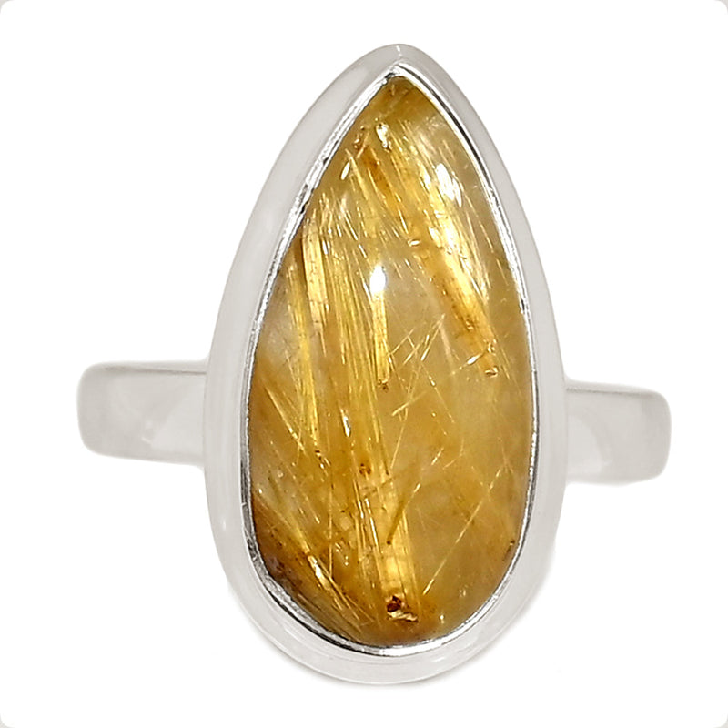 Golden Rutile Ring - GRUR1652