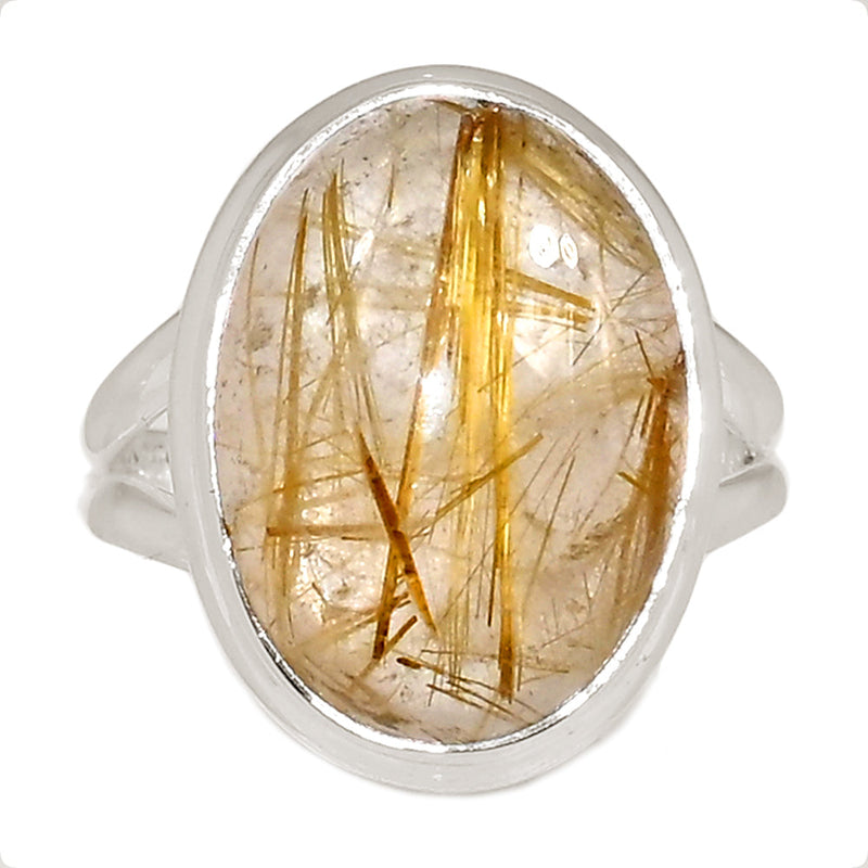 Golden Rutile Ring - GRUR1654