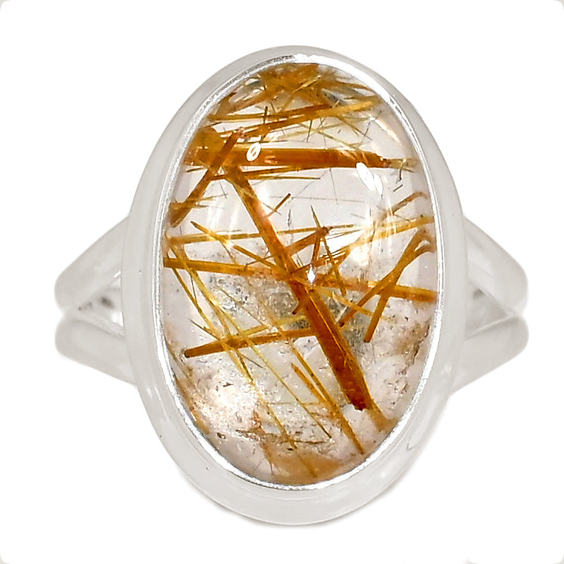 Golden Rutile Ring - GRUR1657