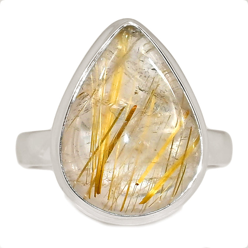 Golden Rutile Ring - GRUR1658