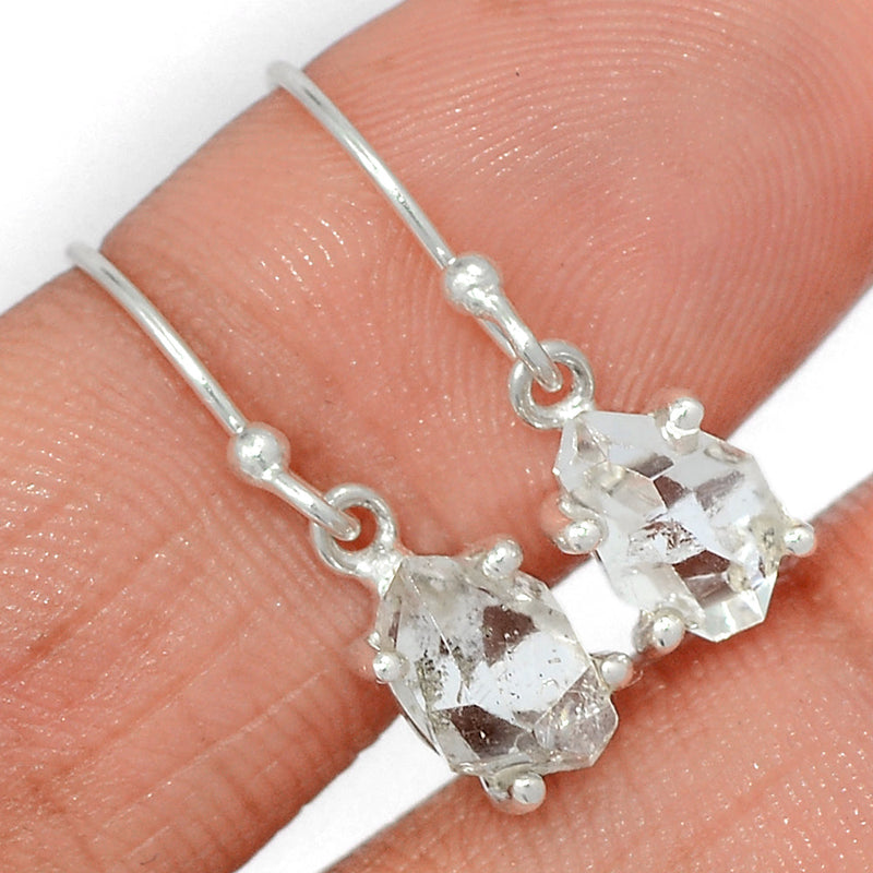 1" Claw - Herkimer Diamond Earrings - HKDE1002