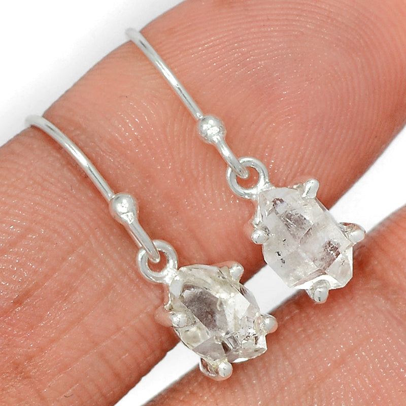 1" Claw - Herkimer Diamond Earrings - HKDE1003