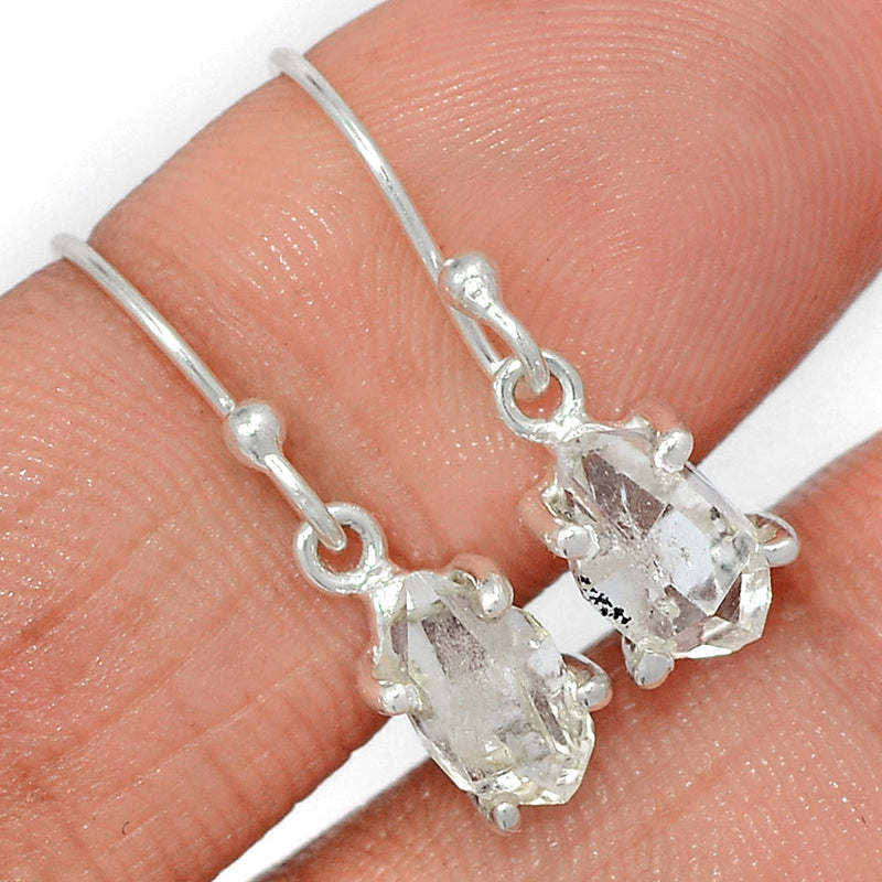 1" Claw - Herkimer Diamond Earrings - HKDE1004