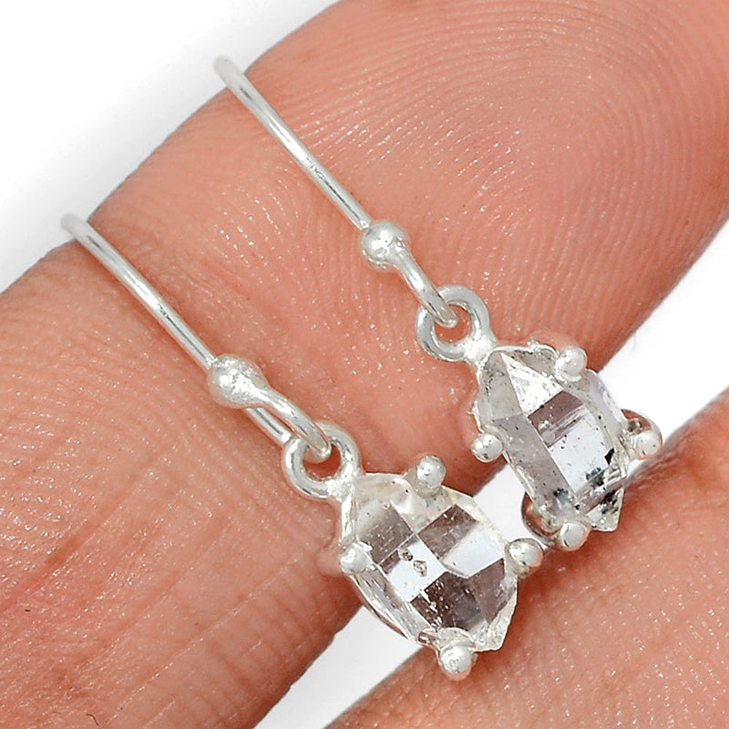 1" Claw - Herkimer Diamond Earrings - HKDE1005