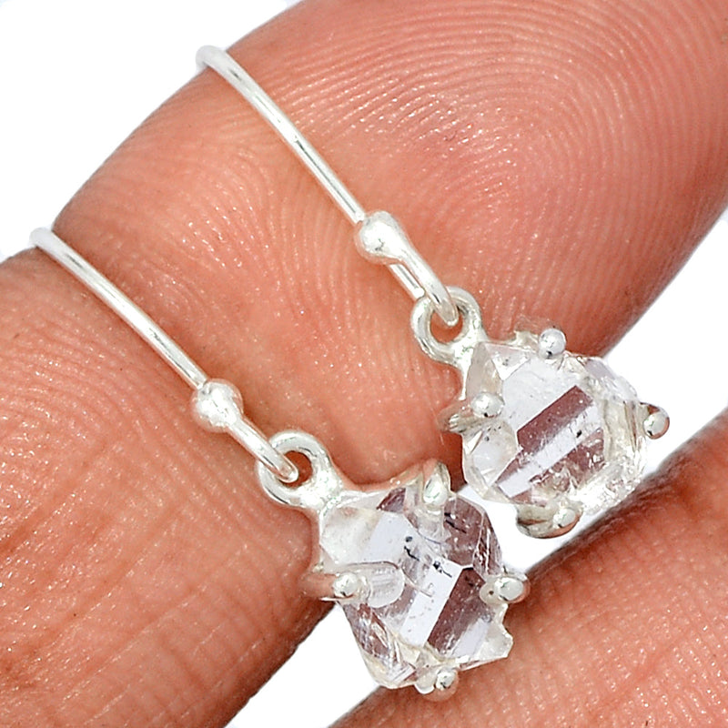 1" Claw - Herkimer Diamond Earrings - HKDE1030