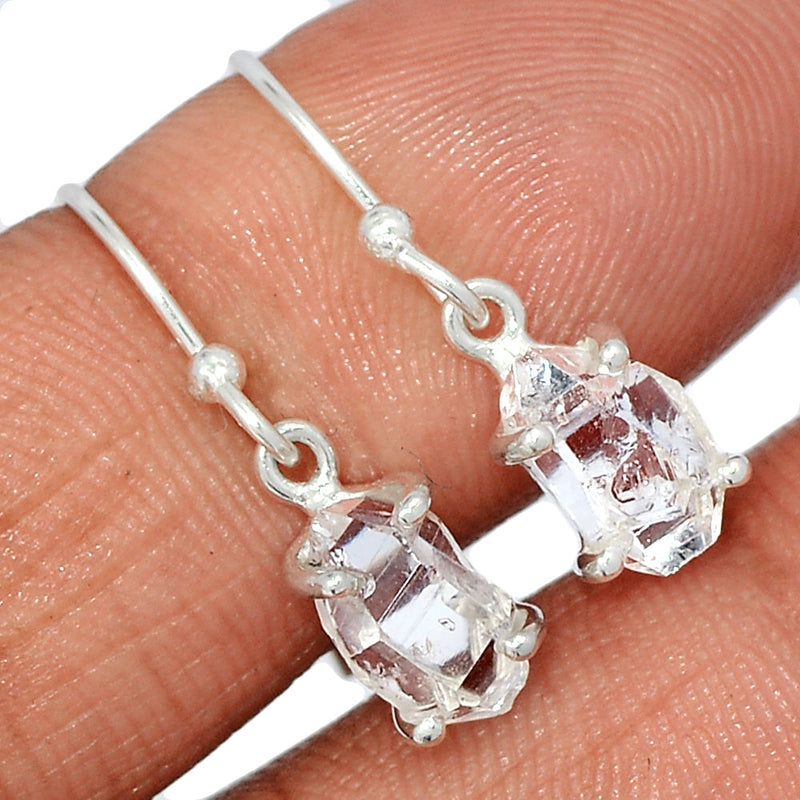 1" Claw - Herkimer Diamond Earrings - HKDE1035