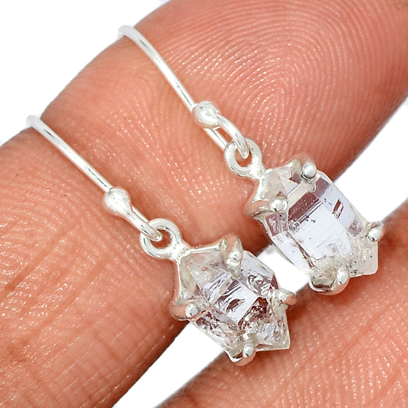 1" Claw - Herkimer Diamond Earrings - HKDE1048