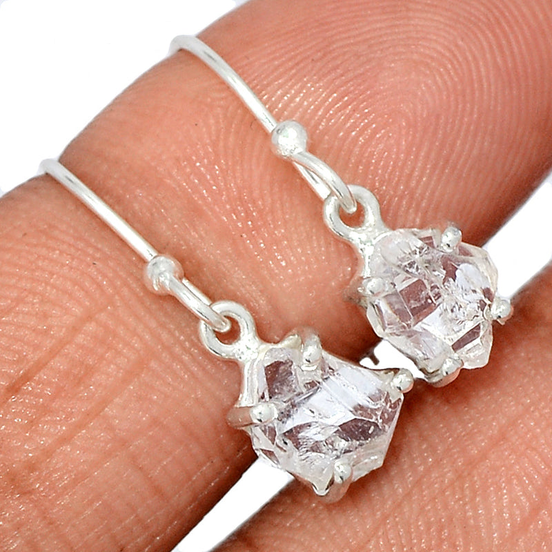 1" Claw - Herkimer Diamond Earrings - HKDE1052