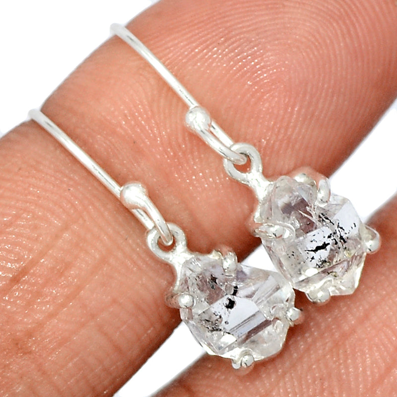 1" Claw - Herkimer Diamond Earrings - HKDE1057