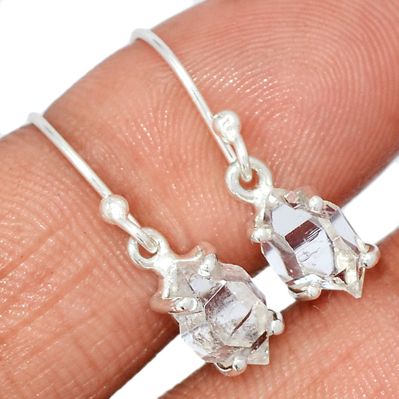 1" Claw - Herkimer Diamond Earrings - HKDE1064